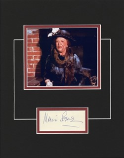 Aunt Clara on Bewitched autograph