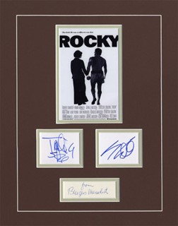 Rocky autograph