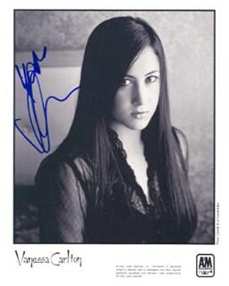 Vanessa Carlton autograph