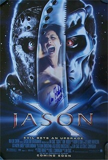 Jason X autograph