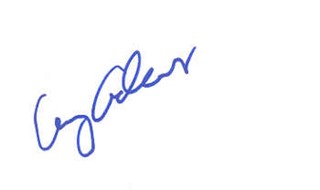 Amy Adams autograph