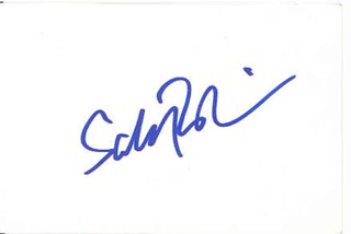 Salman Rushdie autograph