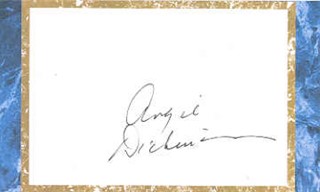 Angie Dickinson autograph