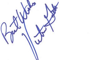 Victoria Gotti autograph