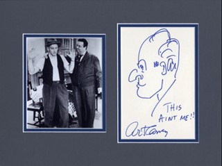 Art Carney autograph