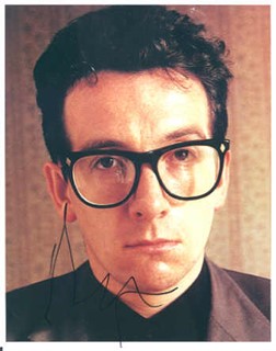 Elvis Costello autograph
