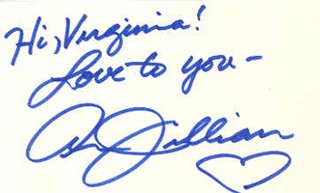 Ann Jillian autograph