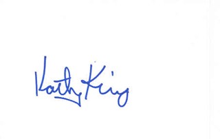 Kathy Kinney autograph