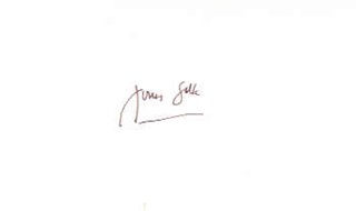 Jonas Salk autograph