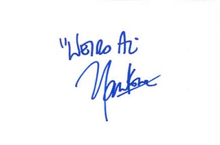 Weird Al Yankovic autograph