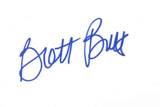 Brett Butler autograph