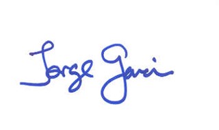 Jorge Garcia autograph