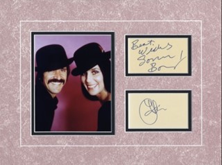 Sonny and Cher autograph