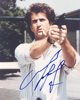 Mel Gibson autograph