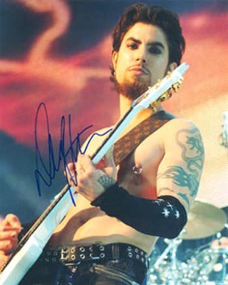 Dave Navarro autograph