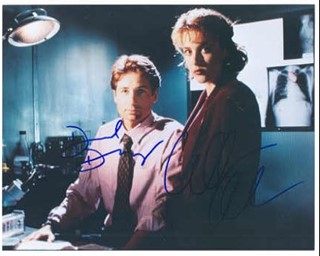X-Files autograph