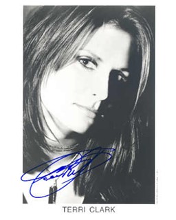 Terri Clark autograph