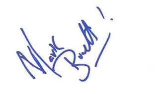 Mark Burnett autograph