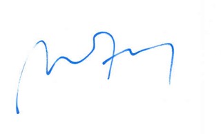 Bryan Ferry autograph