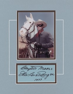 The Lone Ranger autograph