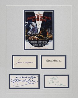 Journey to the Center of the Earth autograph