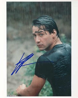 Keanu Reeves autograph