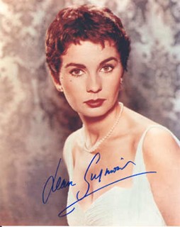 Jean Simmons autograph