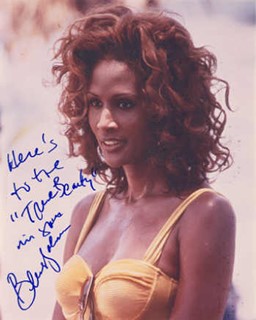 Beverly Johnson autograph