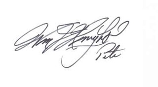 Pete Knight autograph