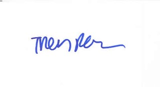 Trent Reznor autograph