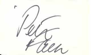 Peter Falk autograph