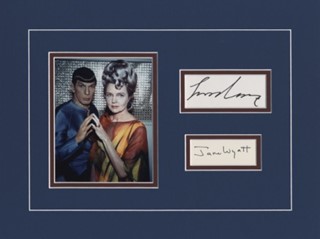 Spock and Amanda autograph