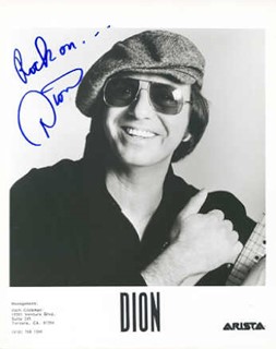 Dion autograph