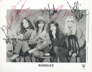 Bangles autograph