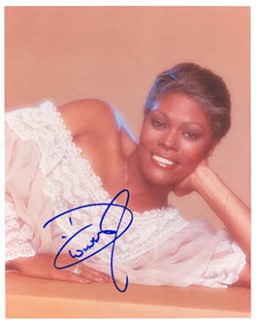 Dionne Warwick autograph