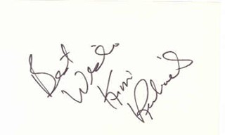 Kim Richards autograph