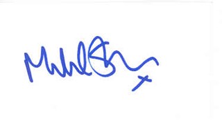 Michael Sheen autograph