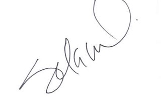 Sela Ward autograph