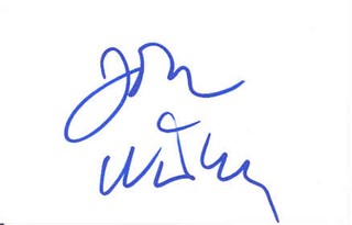 John Waters autograph