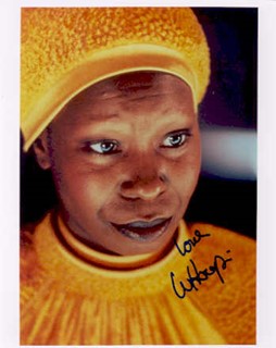 Whoopi Goldberg autograph