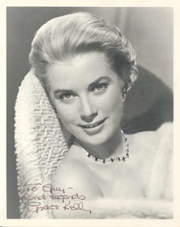 Grace Kelly autograph
