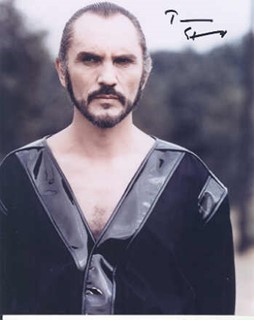 Terence Stamp autograph