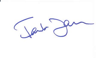Famke Janssen autograph