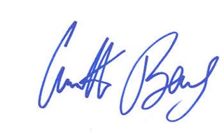Annette Bening autograph