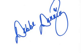 Debbe Dunning autograph