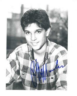 Ralph Macchio autograph
