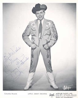 Jimmy Dickens autograph