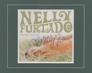 Nelly Furtado autograph