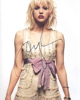 Courtney Love autograph