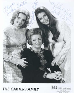 The Carter Family autograph